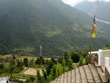 02 Descending Thousands Of Steps From Chomrong With View To Trail Across The Valley On The Trek To Annapurna Sanctuary